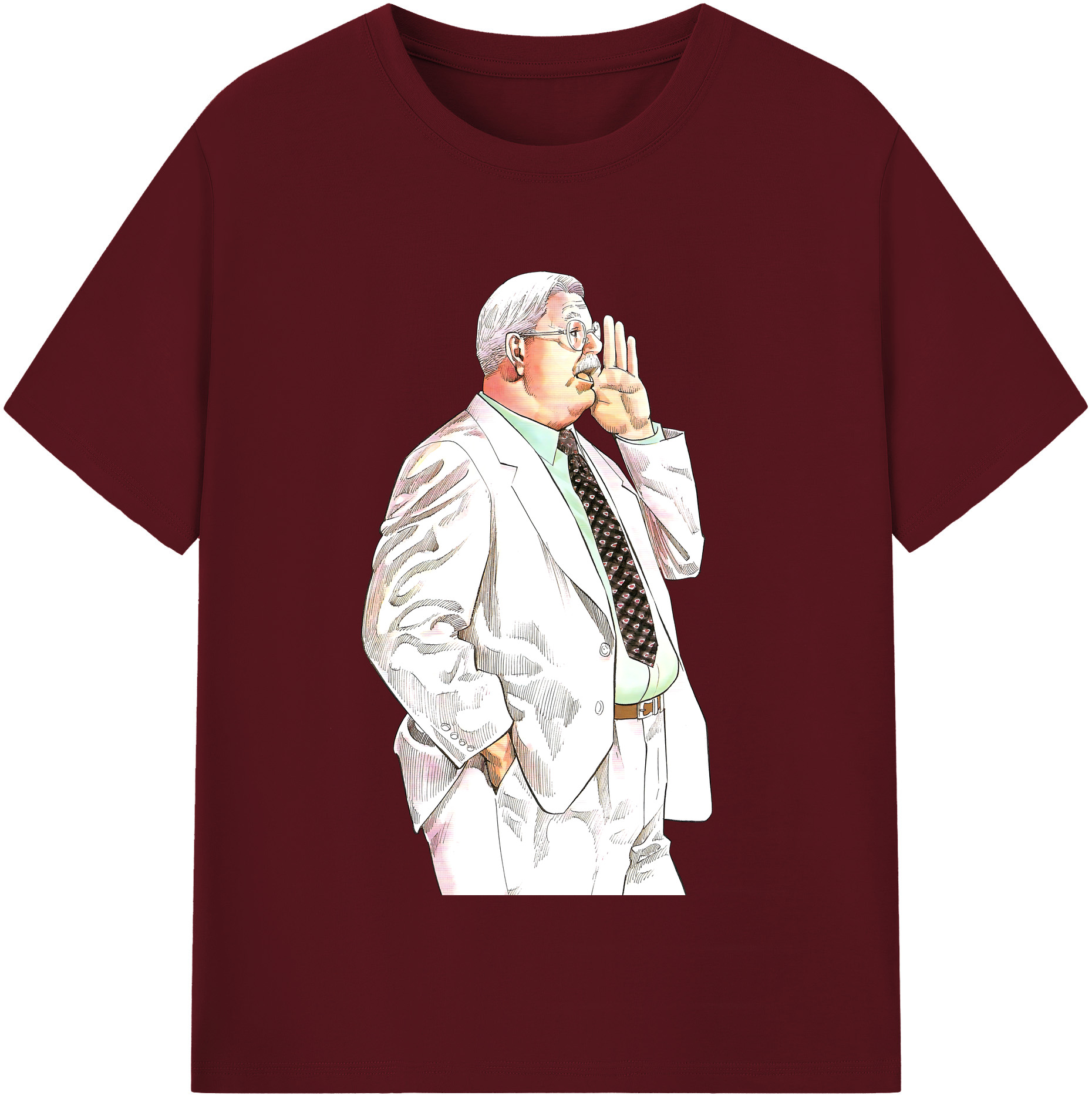 SLAM DUNK／スラムダンク 綿100％半袖Tシャツ（フロントプリント）